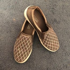 Studded multi colored shoes